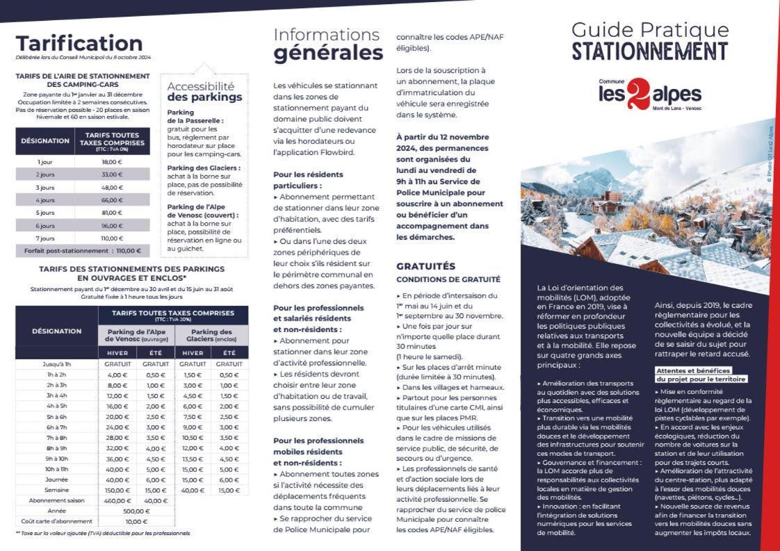 Studio 4 personnes Vue Piste Les Deux Alpes Extérieur photo